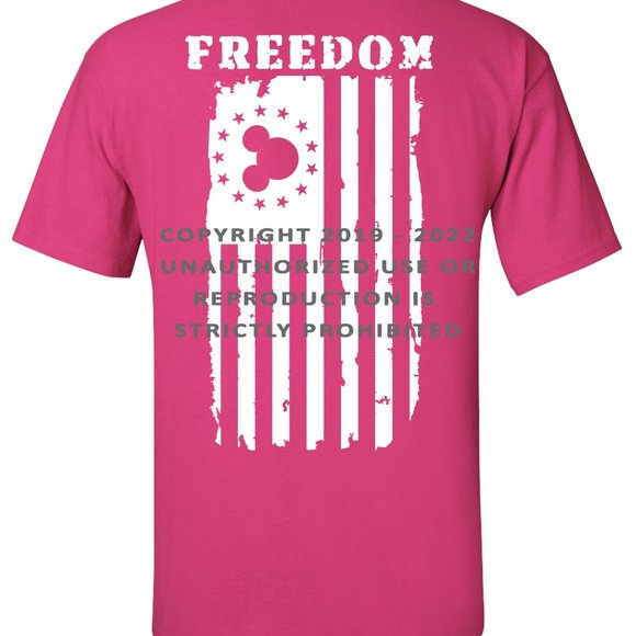 Mouse Ears America Freedom Flag T-Shirt - Family Vacation Shirt - Picture 11 of 14